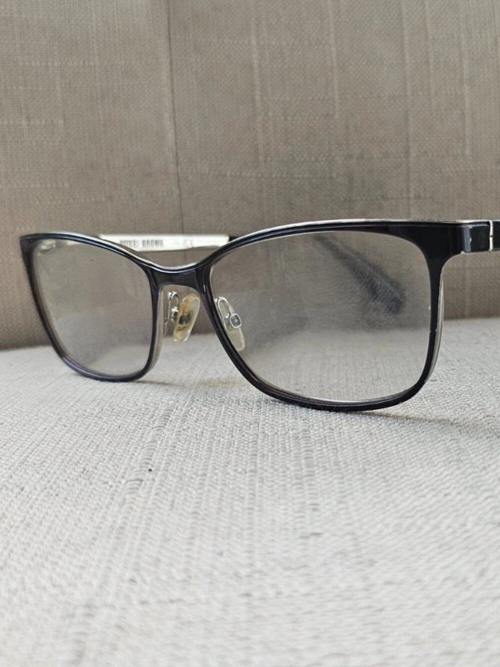 Bobbi Brown Eyegasses Frame Brown Metal THE MALLORY Eyewear Glasses Frame only